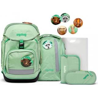 Ergobag Skoletaskesæt Pack Pine - Grøn