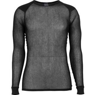 Brynje Unisex Super Thermo Shirt with Shoulder Inlay Black, S