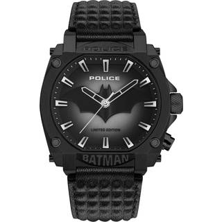 Police Forever Batman Black Leather Strap Watch - W44145