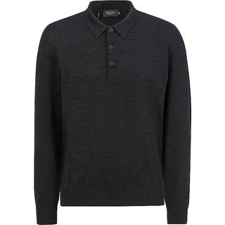 Maerz Herren Pullover grau unifarben