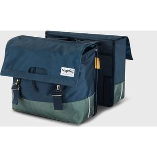Urban Proof Cykeltaske Dobbelt 40 Liter Blå/Grøn