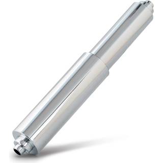 Universal plastfjäderbelastad toalettpappers rullhållare ersättning Chrome (1 krom)