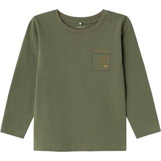 Name It Dusty Olive Printet Top