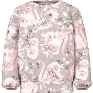 Name It Sepia Rose Flowers Sweatshirt