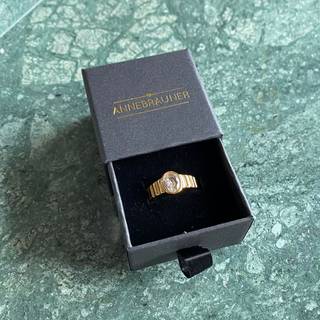 ANNEBRAUNER Imperial Clear Ring 18K Guldbelagt - 66