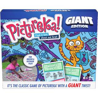 Picteka Giant Board Game - Fun Family Game med Big Mat & Cards til b?rn i alderen 6+