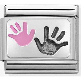 Nomination Silvershine Parent & Daughter Charm - Pink
