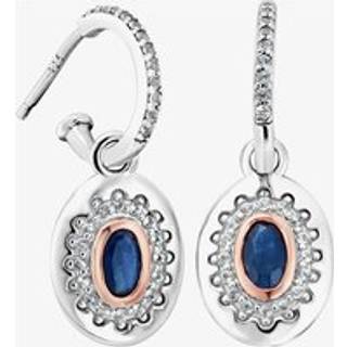 Royal Clogau® Sterling Silver Diana Earrings with Sapphires & Topaz
