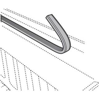 Bak Industries Parts-326A0004 Service Kit-Bulkhead Seal-tyk ribbed-3/4in. X 65in.