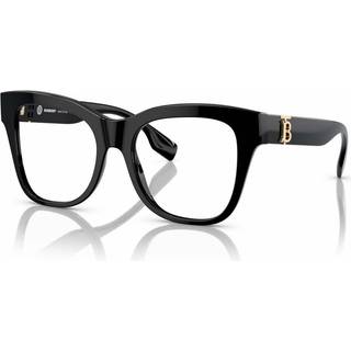 Burberry Kvinde BE2388 3001 Optiske stel Acetat Sort Transparent Firkantet Normal