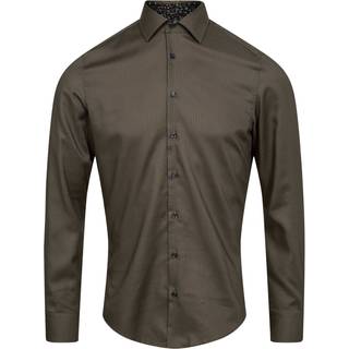 Seidensticker Herren Hemd grün Slim Fit
