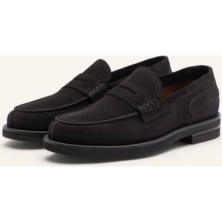 LOTTUSSE Herren Loafer braun Velours