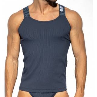 ES Collection Recycled Rib Tank Top - Navy