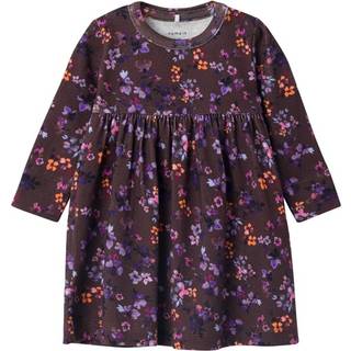 NAME IT Blomster Kjole Ranja Chocolate Plum