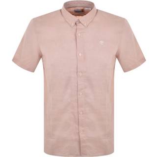 Timberland Short Sleeve Shirt Pink
