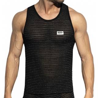 ES Collection Bohemian Tank Top - Black