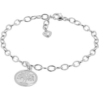trendor 51175 Mädchen-Armband mit Lebensbaum 925 Sterlingsilber 18 cm
