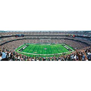 New York Jets Stadium NFL 1000 Stykke Panoramic Jigsaw Puzzle