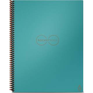Rocketbook Core genanvendelig smart notebook innovativ milj?venlig digitalt tilsluttet notesbog med skydelingsfunktioner prikket 85 x 11 32 pg Ne