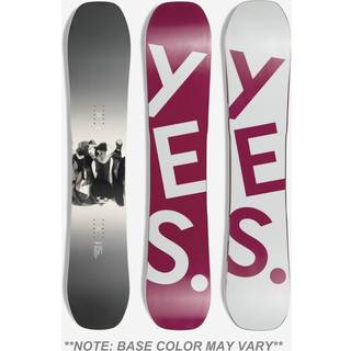 YES All-In Snowboard - 158 - black