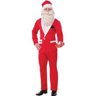 Simpelthen egnet Santa voksen kostume: stor