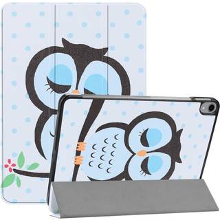 iPad Pro 11" (2018) Læder Cover m. Tri-fold Stand - Blue Owl