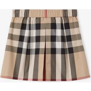 Burberry Kids Baby Vintage Check cotton skirt - beige - M 12