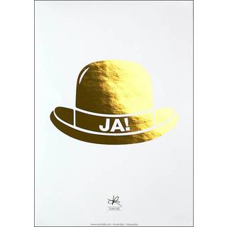 Kasia Lilja - JAHAT! (Guld) - Plakat - A4