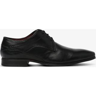 bugatti Herren Derby schwarz Glattleder
