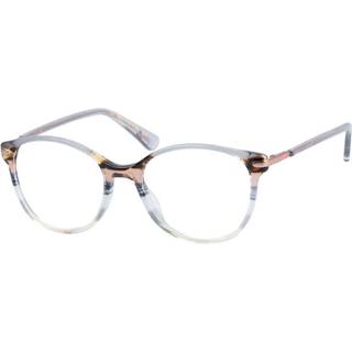 Superdry SDO ADALINA 117 50 Briller Mænd Lyserød - Coral Pink Leopard - 50mm