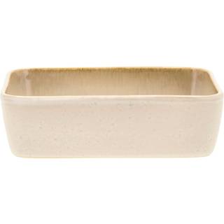 Bitz Bitz fad rektangulært 14x19 cm Cream white