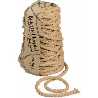 Baumwollkordel für Makramee 8mm 20m 250g - Cappuccino