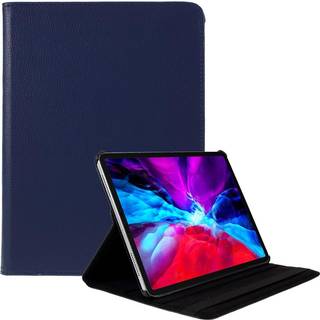 iPad Pro 12.9" (2022 / 2021 / 2020 / 2018) Flip Cover m. Ståfunktion - Mørkeblå