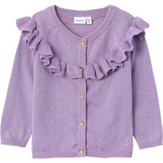 NAME IT Glimmer Cardigan Fresine Lavender Mist