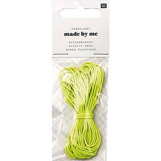 Hutgummiband 1mm 5m - Neon Gelb