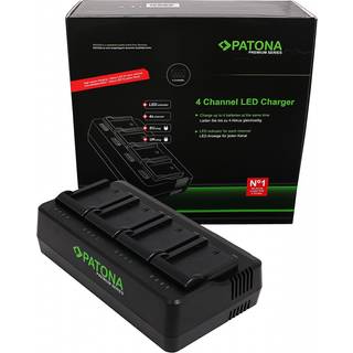 Firdobbelt oplader til NP-FZ100 - Sony A7 III Alpha 7 A7 R III Alpha 9