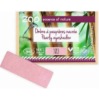 Zao Øjne Eyeshadow & Primer Refill Rectangular Eyeshadow 103 Old Pink 1,3 g () - 1,3 g