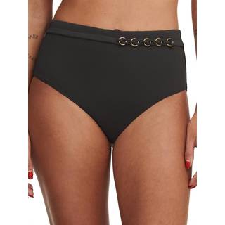 Chantelle - Højtaljet bikinitrusse - EMBLEM - Sort