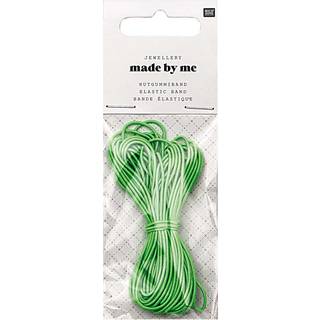 Hutgummiband 1mm 5m - Neon Grün