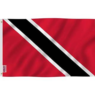 Anley Fly Breeze 3x5 fodsflag i Trinidad og Tobago - Vivid farve og fade Proof - Canvas Header og Double Stitched - Trinidad & Tobago Flag Polyes