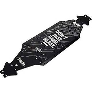 Arrma - ARA320571 - ALUMINUM CHASSIS CNC 7075 T6 LWB (BLACK) (1PC)