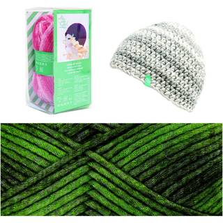 Häkelset Mütze Wild Wild Wool print - Tanne