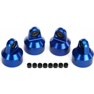 Traxxas 7764A Shock Caps Aluminium Blue (4)