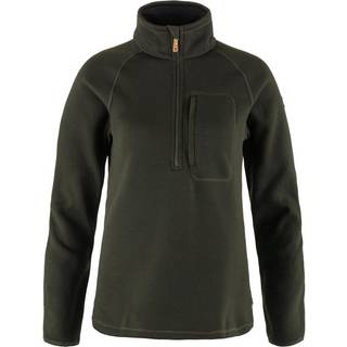 Fjällräven Women's Övik Fleece Half Zip Fleecesweatere Damer størrelse M farve olivengrøn
