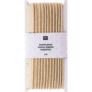 Paspelband gold 1cmx3m - Gold