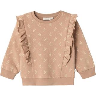Lil Atelier Nougat Blomstret Sweatshirt