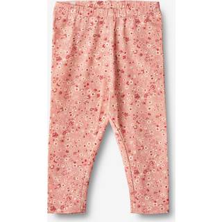 Wheat Jules Mønstrete Leggings Rosette Flowers 68 cm  Lyserød  68 cm  kvinde
