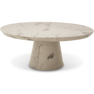 Polspotten Disc Sofabord t - Sofabord Syntetisk Materiale Hvid - 530-010-002
