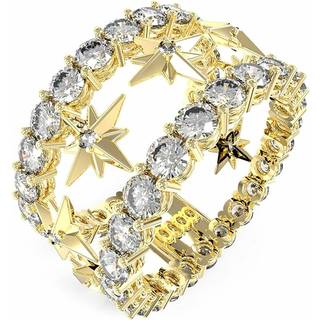Guess JUBR03320JWYG Damenring Sterne Goldfarben