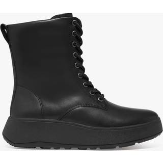 FitFlop Fitflop F-Mode Leather Lace Up Flatform Ankle Boots